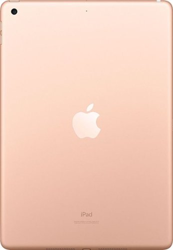 Apple - Certified Refurbished iPad (7th Generation) (2019) Wi-Fi - 128GB - Gold