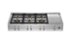 Bertazzoni - 48 in. Wide 6 Burner Professional Series Gas Rangetop with  with Electric Griddle. - Stainless Steel