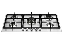Bertazzoni - 36 in. Wide 5 Burner Professional Series Front Control Gas Cooktop - Stainless Steel
