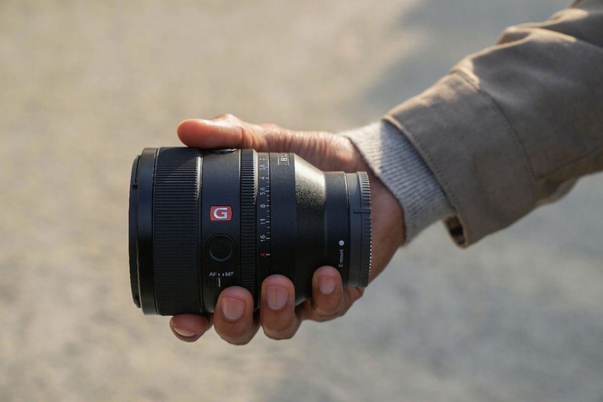 FE 50mm F1.2 Full-frame GM Lens for Sony Alpha E-mount Cameras - Black