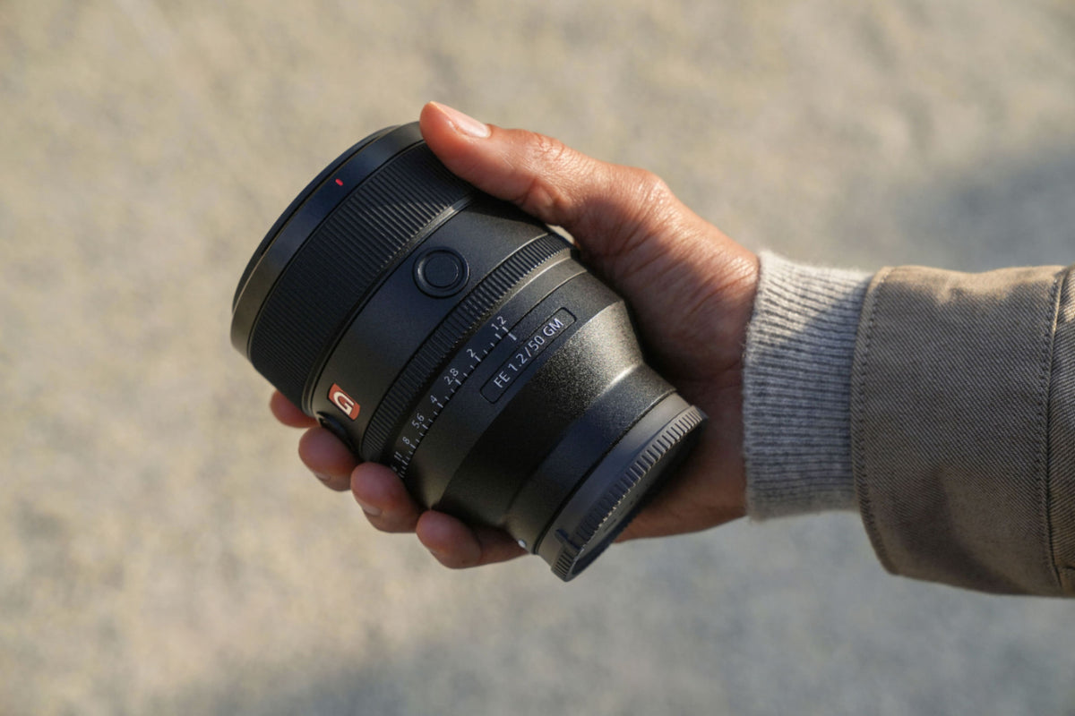 FE 50mm F1.2 Full-frame GM Lens for Sony Alpha E-mount Cameras - Black