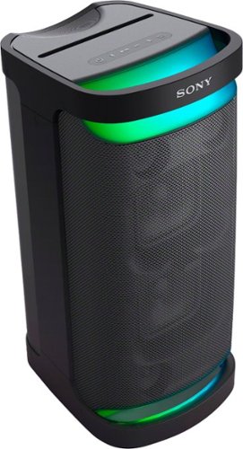 Sony - XP700 Portable Bluetooth Party Speaker with Water Resistance - Black