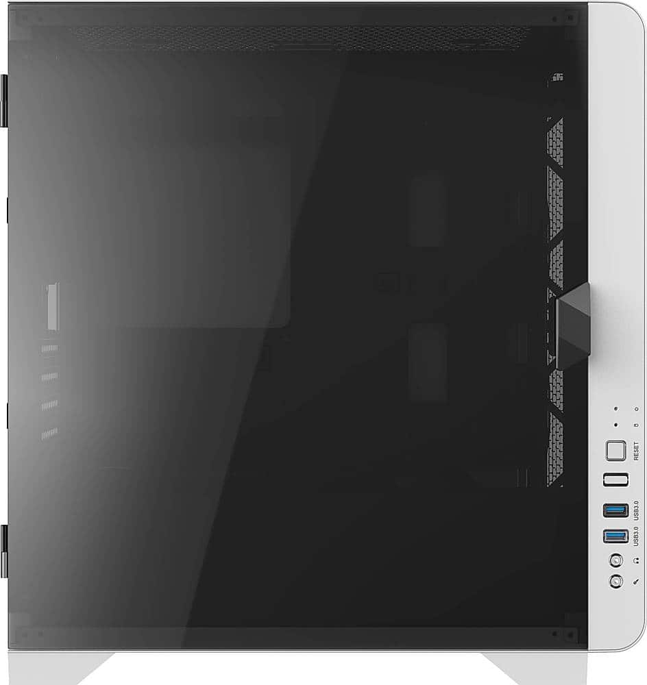 GAMDIAS - Mars E2 Micro ATX Mini-Tower Case - White