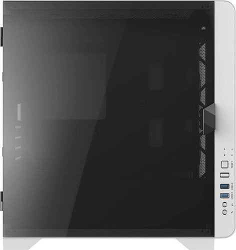 GAMDIAS - Mars E2 Micro ATX Mini-Tower Case - White