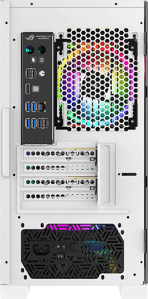 GAMDIAS - Mars E2 Micro ATX Mini-Tower Case - White