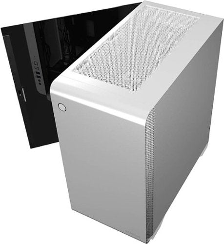 GAMDIAS - Mars E2 Micro ATX Mini-Tower Case - White