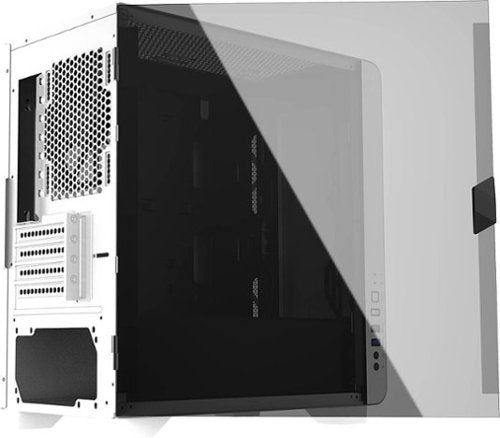 GAMDIAS - Mars E2 Micro ATX Mini-Tower Case - White