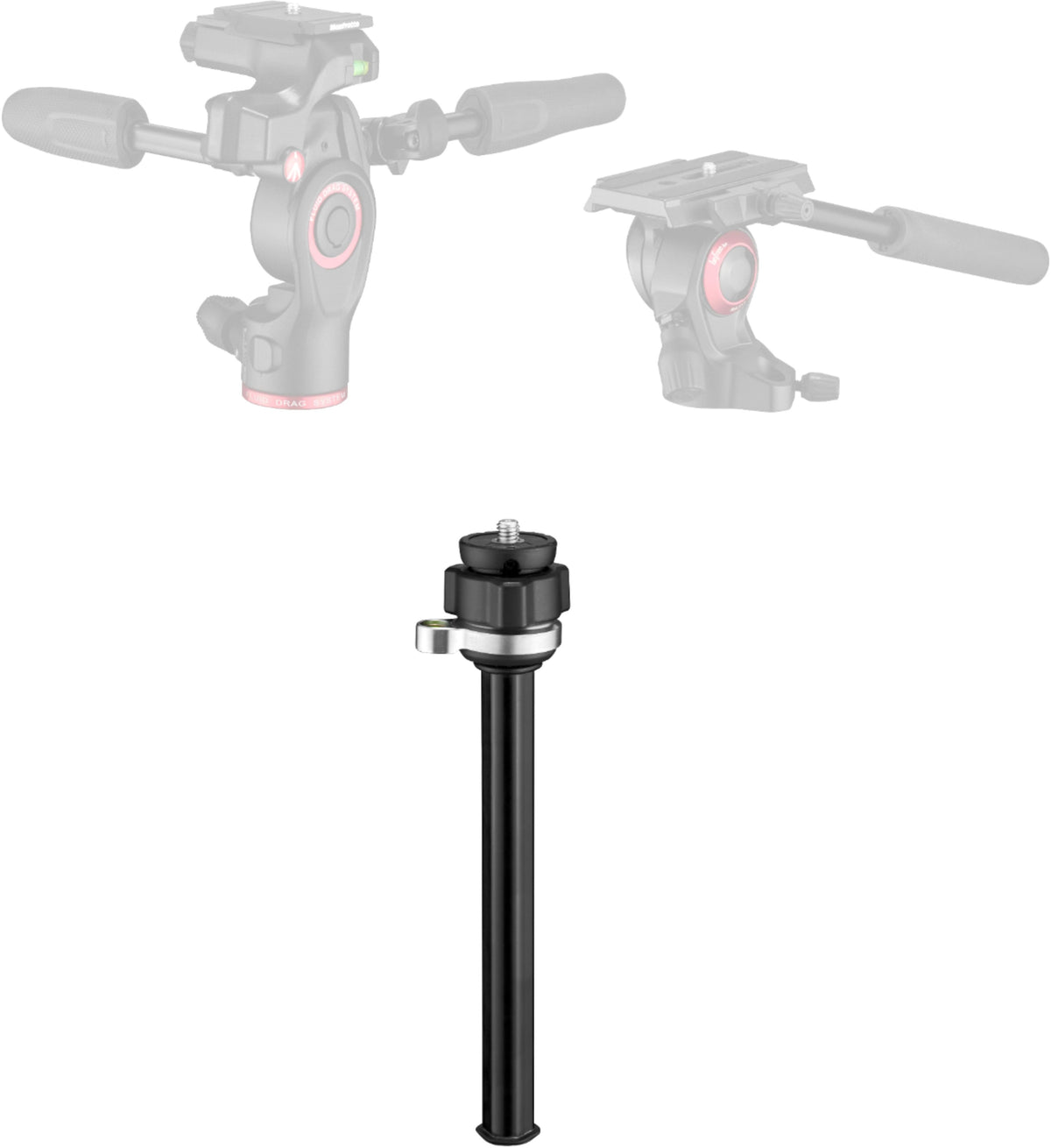 Manfrotto - Befree-Advanced 3 Way 59.4" Tripod - Black