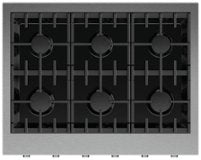 Fisher & Paykel - 36 in Professional Gas Rangetop 5 Burners - Stainless Steel