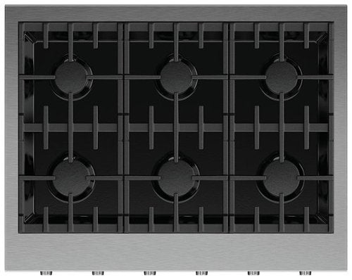 Fisher & Paykel - 36 in Professional Gas Rangetop 5 Burners - Stainless Steel