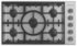 Fisher & Paykel - 36 in. Wide 5 Burner Provessional Drop-In Gas Cooktop with Halo - Stainless Steel