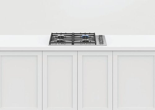 Fisher & Paykel - 30 in. Wide 4 Burner Professional Drop-In LP Gas Cooktop With Halo - Stainless Steel