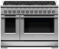 Fisher & Paykel - 48 in. Wide 8 Burner Professional Gas Range (LP) - Stainless Steel