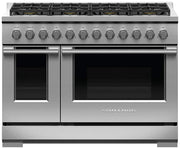 Fisher & Paykel - 48 in. Wide 8 Burner Professional Gas Range (LP) - Stainless Steel