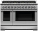 Fisher & Paykel - 48 in. Wide 8 Burner Professional Gas Range (LP) - Stainless Steel