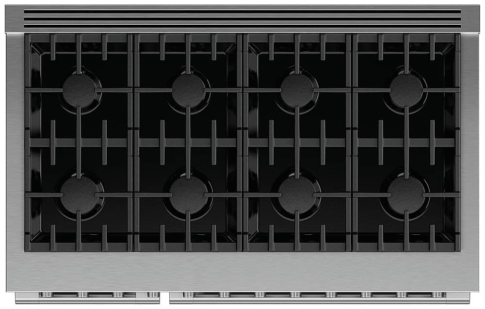 Fisher & Paykel - 48 in. Wide 8 Burner Professional Gas Range (LP) - Stainless Steel