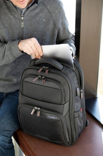 Samsonite - Laser Pro 2 Laptop Backpack for 15.6" Laptops - Black
