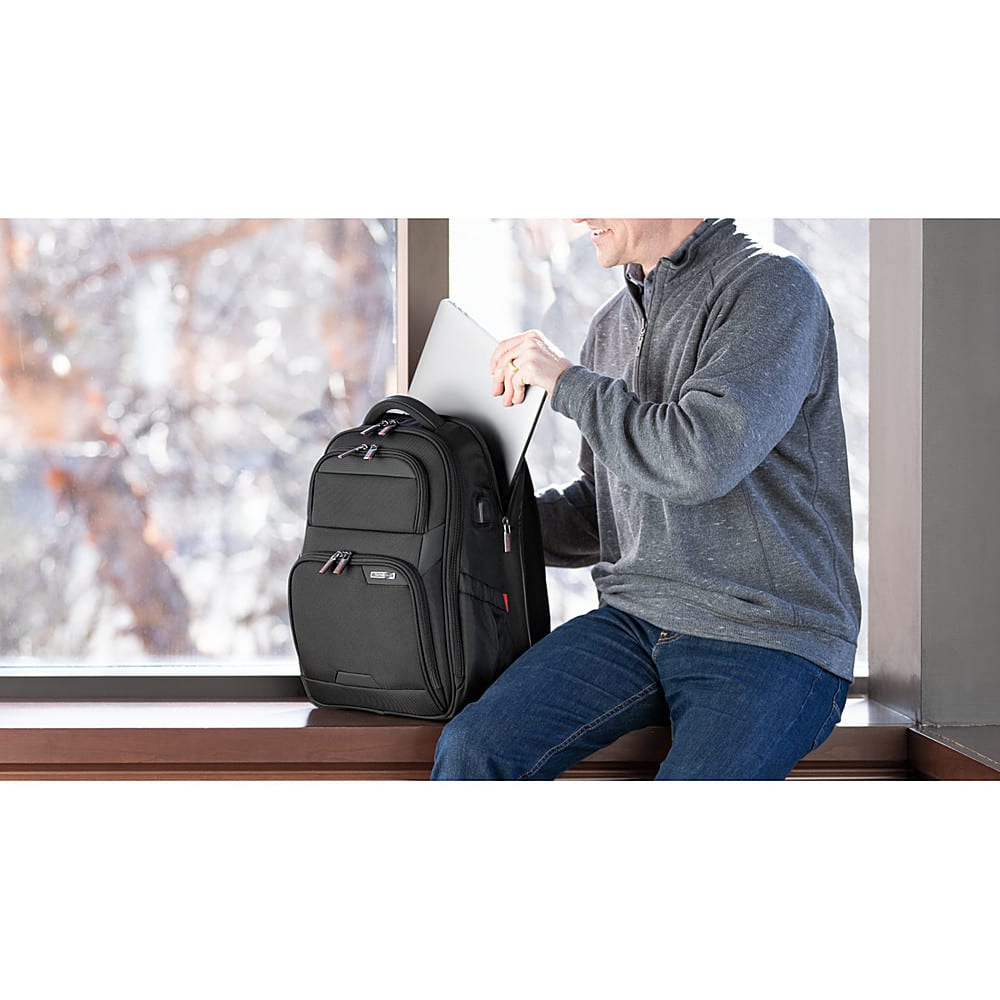 Samsonite - Laser Pro 2 Laptop Backpack for 15.6" Laptops - Black