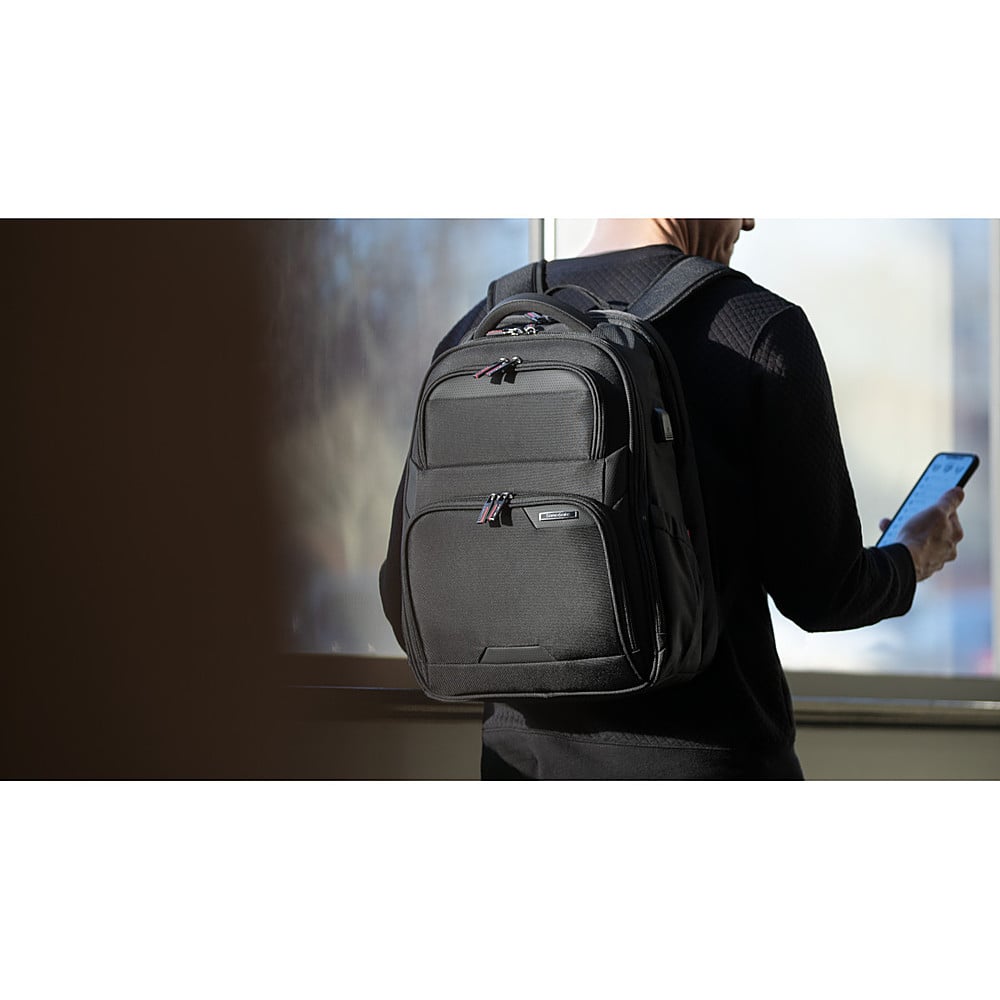 Samsonite - Laser Pro 2 Laptop Backpack for 15.6" Laptops - Black
