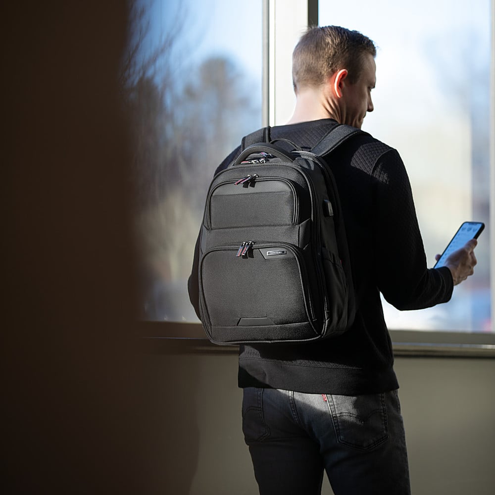 Samsonite - Laser Pro 2 Laptop Backpack for 15.6" Laptops - Black