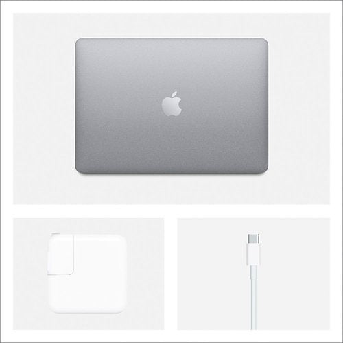 Apple - MacBook Air 13.3" Certified Refurbished - Intel Core i3 Touch ID - 8GB Memory - 256GB SSD (2020) - Space Gray