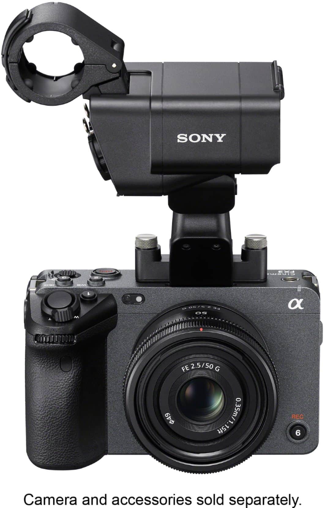 FE 50mm F2.5 G Full-frame Ultra-compact G Lens for Sony Alpha E-mount Cameras - Black