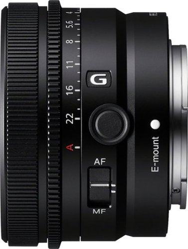 FE 50mm F2.5 G Full-frame Ultra-compact G Lens for Sony Alpha E-mount Cameras - Black
