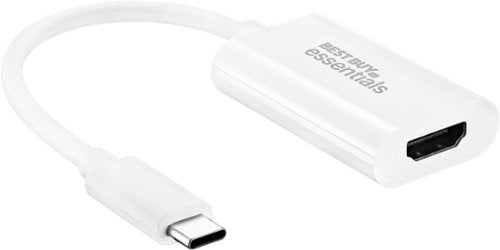 Best Buy essentials™ - USB-C to HDMI Adapter - White