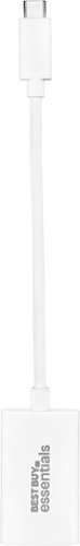Best Buy essentials™ - USB-C to HDMI Adapter - White