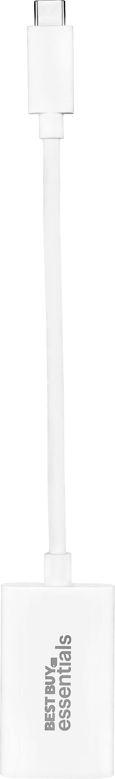 Best Buy essentials™ - USB-C to HDMI Adapter - White
