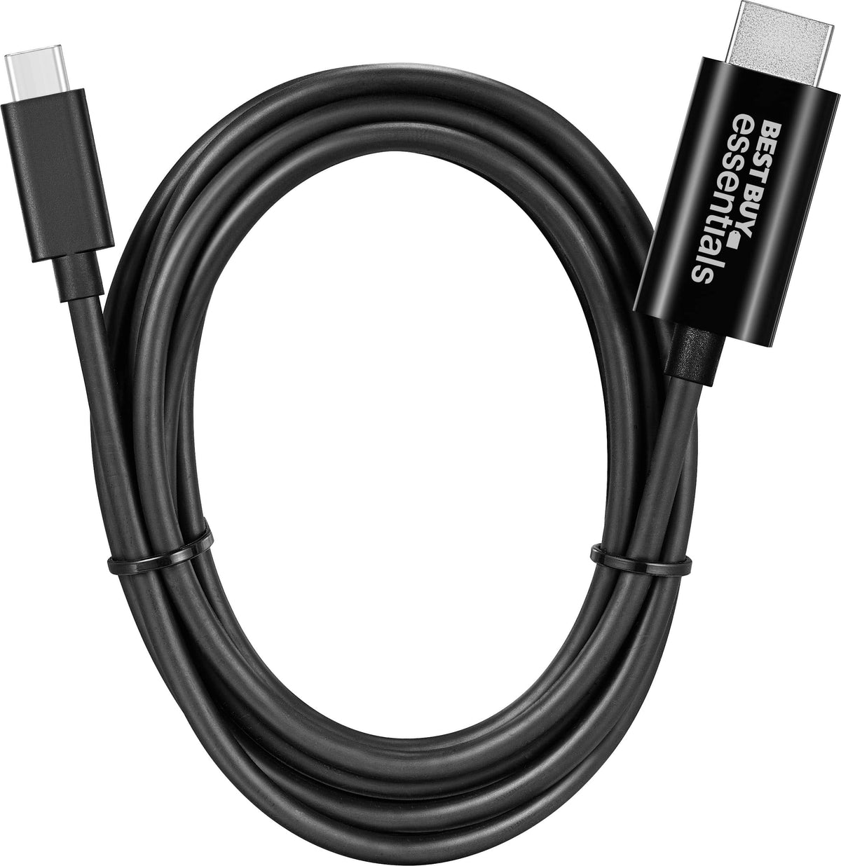 Best Buy essentials™ - 6' USB-C to HDMI Cable - Black