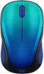 Logitech - Design Collection Limited Edition Wireless 3-button Optical Ambidextrous Mouse with Colorful Designs - Wireless - Blue Aurora