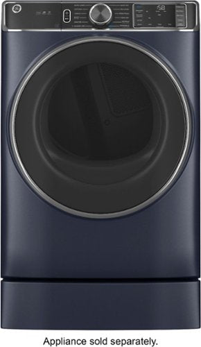 GE - 7" RightHeight Riser - Laundry Pedestal for Select Washers and Dryers - Sapphire Blue
