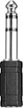 Best Buy essentials™ - Female 3.5 mm to Male 1/4" Audio Adapter - Black