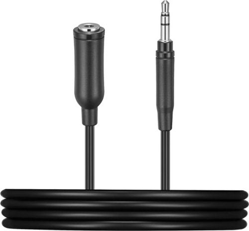 Best Buy essentials™ - 6' 3.5mm Male-to-Female Audio Extension Cable - Black