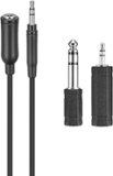 Best Buy essentials™ - 12' Headphone Extension Kit & Adapters - Black