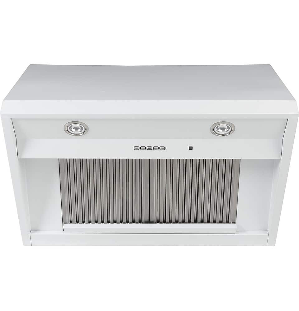 Café - 30 inches - Convertible - Wall Range Hood - Matte White