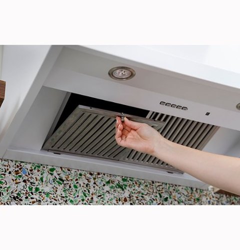 Café - 30 inches - Convertible - Wall Range Hood - Matte White