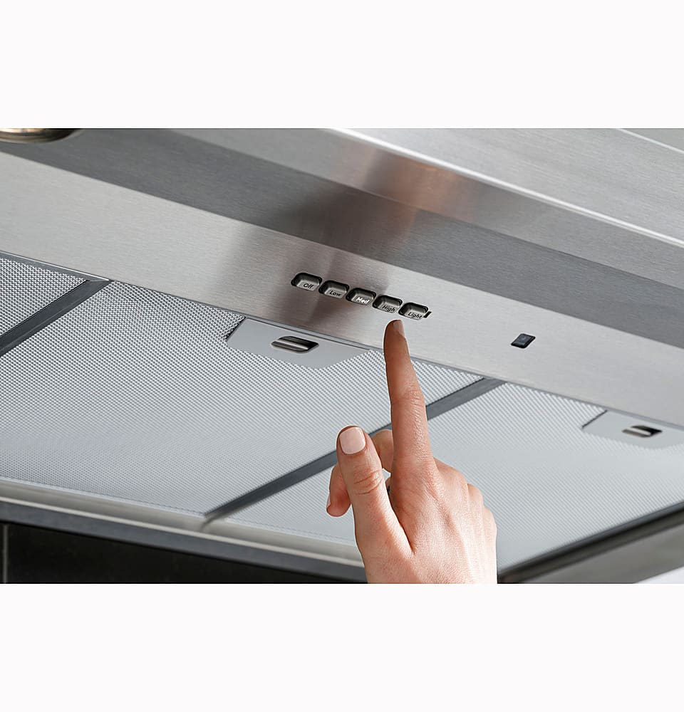 GE Profile - 36 inches - Convertible - Wall Range Hood - Stainless Steel