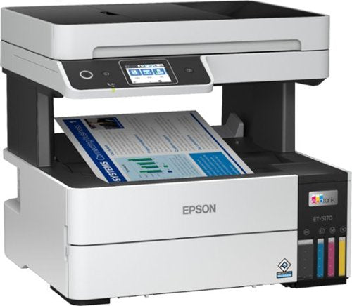 Epson - EcoTank Pro ET-5170 Wireless All-in-One Supertank Printer - White