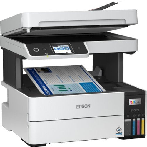 Epson - EcoTank Pro ET-5170 Wireless All-in-One Supertank Printer - White