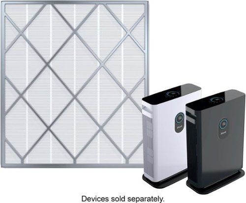 Shark - Air Purifier 4-Fan Anti-Allergen HEPA Filter with Advanced Odor Lock, Compatible with HE401, HE402 - Gray