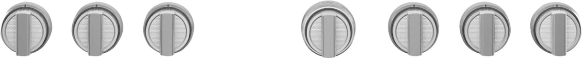 Knob Kit for 36" Monogram Pro Range - Stainless Steel