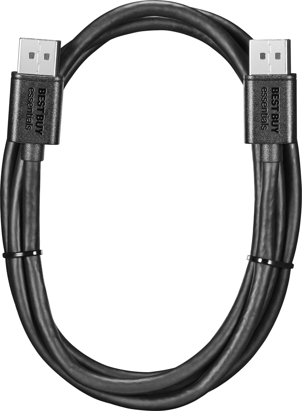 Best Buy essentials™ - 6' DisplayPort Cable - Black