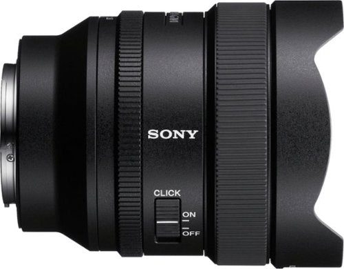 FE 14mm F1.8 GM Full-frame Large-aperture Wide Angle Prime G Master Lens for Sony Alpha E-mount Cameras - Black