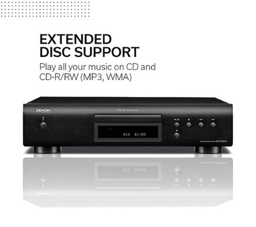Denon - CD Player - Black