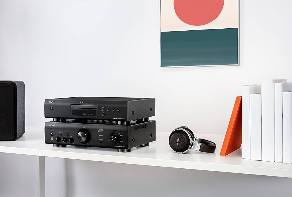 Denon - CD Player - Black