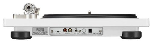 Denon - Semi-Automatic Analog Turntable - White