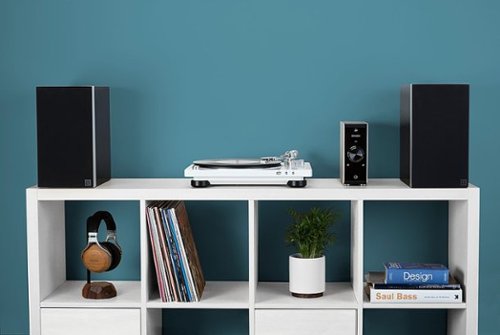 Denon - Semi-Automatic Analog Turntable - White