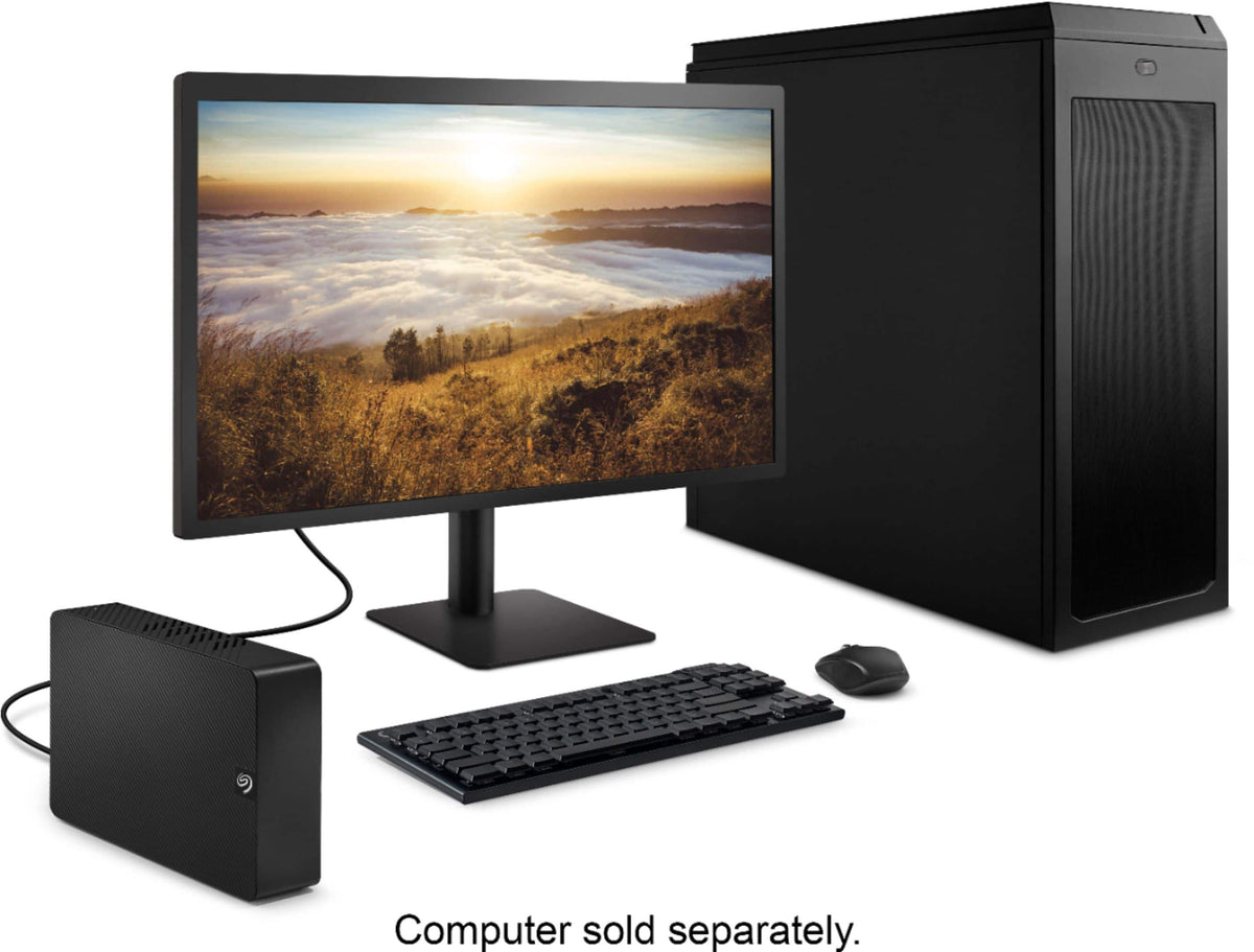 Seagate - Expansion Desktop 8TB HDD - Black
